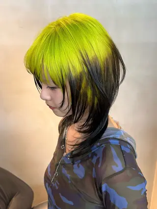 セミロング カラー ウルフ/レイヤー ⚡️ITSUKU⚡️のヘアスタイル