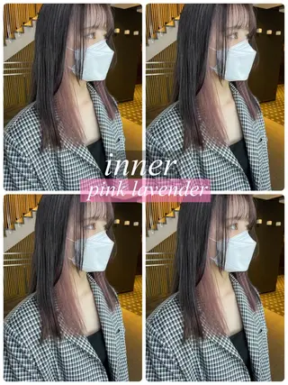 ロング 美髪矯正 蓮のヘアスタイル