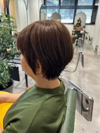 カラー 平尾/艶カラー/ アッシュ系/中川誠大のヘアスタイル