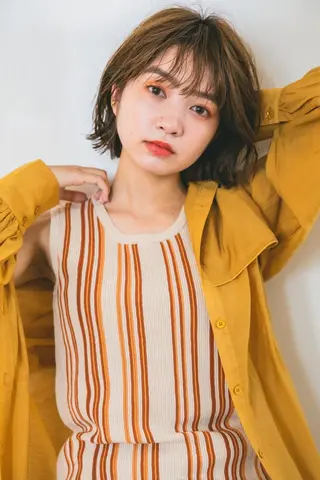 ミディアム ヘアアレンジ カラー パーマ 🎊LUZ🎊_公 式_🩵髪質改善🩵のヘアスタイル
