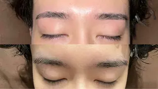 アイブロウ メンズ眉WAX+ メンズカット/石川のヘアスタイル