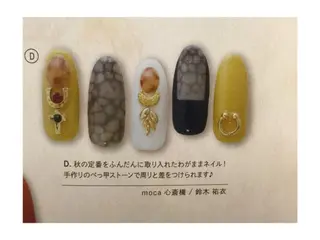 ネイル gotoday新宿店所属・鈴木 ゆいのネイルデザイン