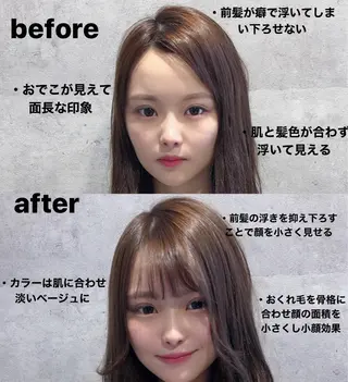 ロング カラー 女性が憧れる ショート/角田愛和のヘアスタイル