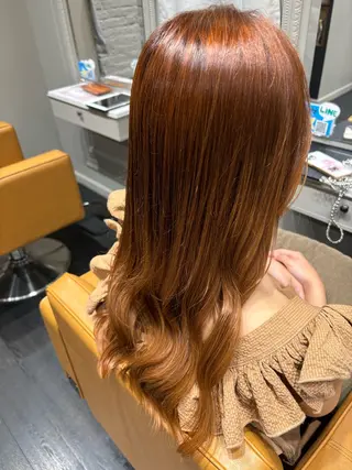 ロング 小西 莉央のヘアスタイル