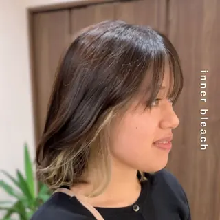 ミディアム カラー Hair&Make newer所属・しんのすけ /モデルさん募集中のヘアスタイル