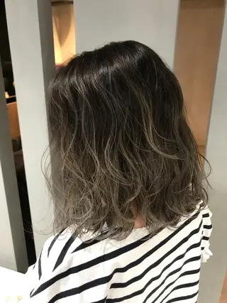 ミディアム 樽見 浩司のヘアスタイル