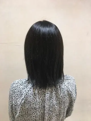 ミディアム カラー 吉原 雪乃のヘアスタイル