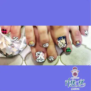 ネイル 六本木ネイル阡夜一夜 当日&持ち込み歓迎のネイルデザイン