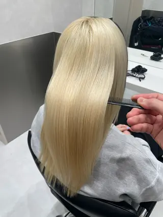 ロング 美髪職人あお🦕 髪質改善｜原宿のヘアスタイル