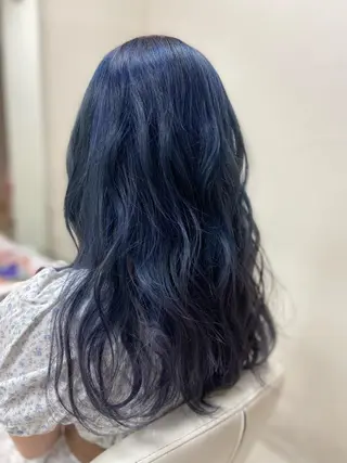 ロング カラー 菊地 美憂のヘアスタイル