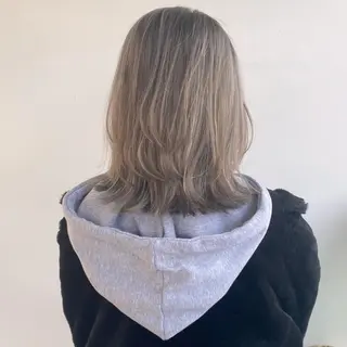 ミディアム カラー 中屋恵美🎨 Designカラーのヘアスタイル