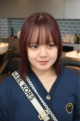 ミディアム 🫧ほのか /透明感カラー🫧のヘアスタイル