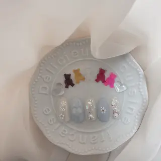 カラー ネイル 𓂃🦢Aurora Swan🌙𓂃のネイルデザイン