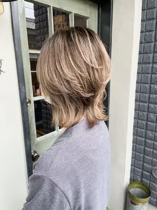 ショート カラー D.log 大和西大寺店所属・川崎 雅大のヘアスタイル