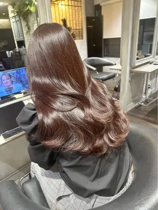 ロング 透明感カラー🫧 ミクのヘアスタイル