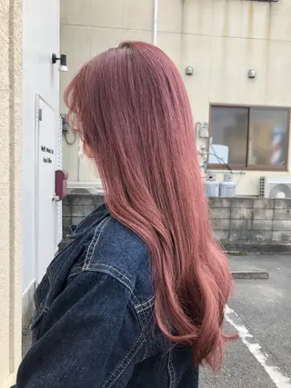 ロング カラー 福岡 舞のヘアスタイル