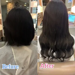 ハイトーン👱‍♀️ エクステ/彩花のヘアスタイル