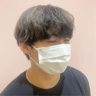 カラー メンズ ボブ/透明感カラー /nicoのヘアスタイル