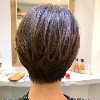 ショート カラー ショート×カラー 🦊堀米早紀【荻窪】のヘアスタイル