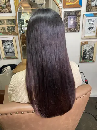 ロング 💖ハイライト/ハイ トーン💖MIKIのヘアスタイル