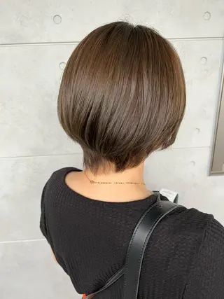 ショート カラー ヘアアレンジ like みやびのヘアスタイル