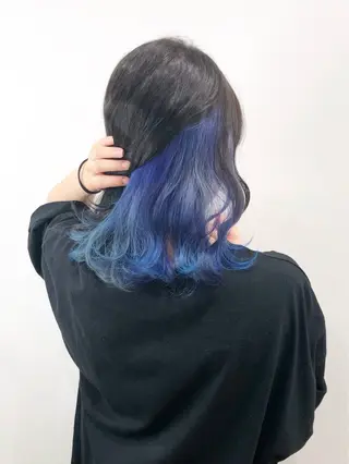 ミディアム カラー  渡部 妃月のヘアスタイル