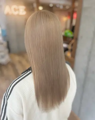 ロング カラー 💖カラー/ブリーチ 💖あつやのヘアスタイル