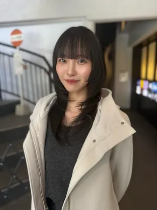 セミロング 五島 拓海のヘアスタイル