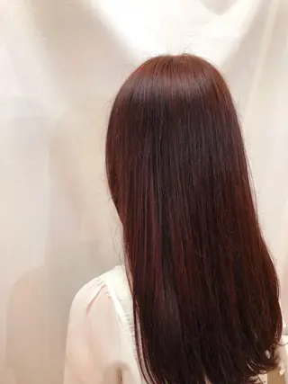 ロング カラー パーマ 髪質改善✨石塚 真梨奈のヘアスタイル