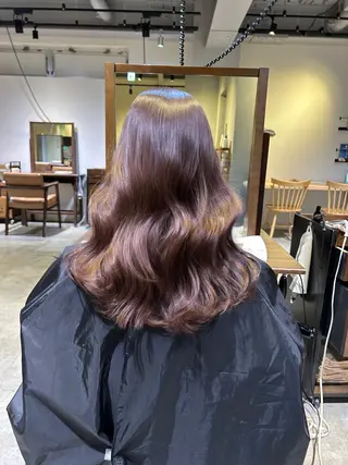 ロング カラー ミディアムヘア Chifumiのヘアスタイル