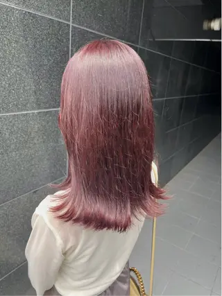 セミロング AYU (ému) 伏見/髪質改善のヘアスタイル