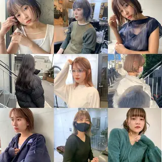 カラー 柔らかブラウン/顔周 りレイヤー♡ユウシのヘアスタイル