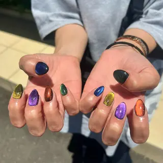 ネイル GRANDEUR焼津 Nana🦖のネイルデザイン