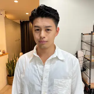 ショート パーマ メンズ 堀江将太朗/恵比寿/ メンズカットのヘアスタイル