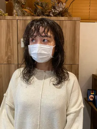 ミディアム パーマ パーマ指名No1 /namiのヘアスタイル