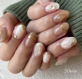 ネイル revia所属・ERI Nailistのネイルデザイン