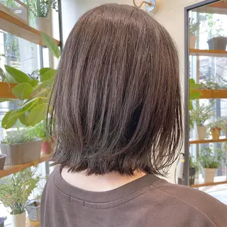 ミディアム カラー ヘアアレンジ tane.所属・【ダメージレス施術】 【透明感】北村 拓也のヘアスタイル