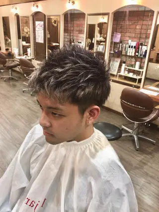 ショート カラー SHIAN立川 及川 17時〜限定のヘアスタイル