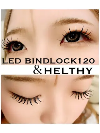 マツエク・マツパ シュガーレイ所属・バインドロック🦋 アンドヘルシーのマツエク・マツパデザイン