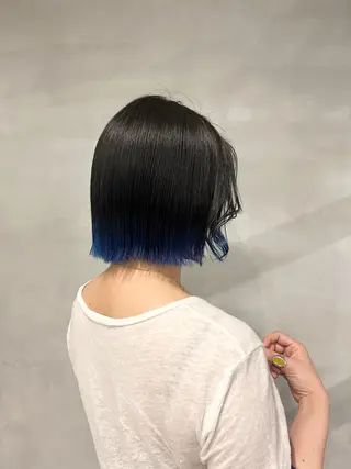 ミディアム カラー hale所属・hale airiのヘアスタイル