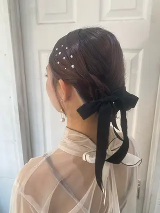 ヘアアレンジ uros.中目黒 moekaのヘアスタイル