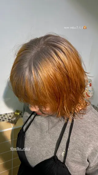 カラー iroha/ n.w.h🎀のヘアスタイル