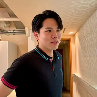 メンズ スパイキーショート 大人パーマ 丸山のヘアスタイル