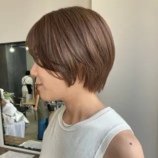 ショート カラー loty hair design所属・SEIRA🤍 レイヤーカットのヘアスタイル