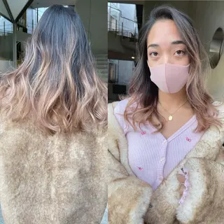 ミディアム カラー PALAN K-Beauty SHINJUKU所属・“ミニモ最高評価獲得 “代表"Kohei"のヘアスタイル