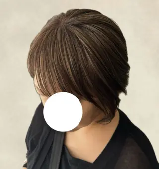 ショート カラー La fith hair elua 武庫之荘店所属・骨格矯正ショートカッ ト🩵NATSUKIのヘアスタイル