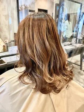 カラー 髪質改善 カラーJILLのヘアスタイル