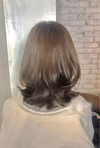 ミディアム 顔まわり職人🇰🇷 韓国ヘア/KAITOのヘアスタイル