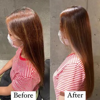 ロング Ainoa nouer所属・✨髪質改善/代々木 新宿/縮毛矯正✨のヘアスタイル