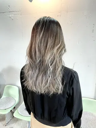 ロング カラー 🍀アレンジ簡単ヘア ☘️石田万里奈🍀のヘアスタイル